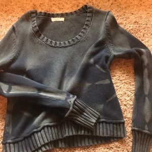 Light weight distressed sweater